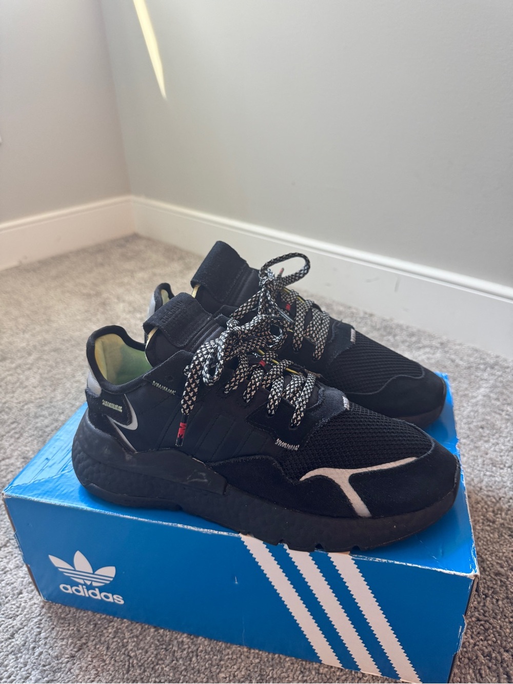 3M x Adidas Nite Jogger ‘Core Black’ Reflective Sneakers